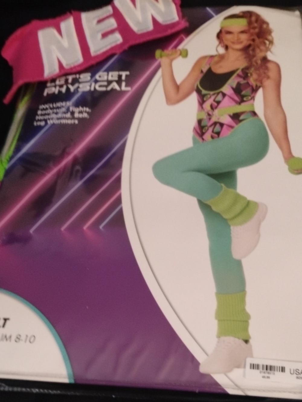 Let's Get Physical 80s Costume Set✨🆕🎁🍓🩷